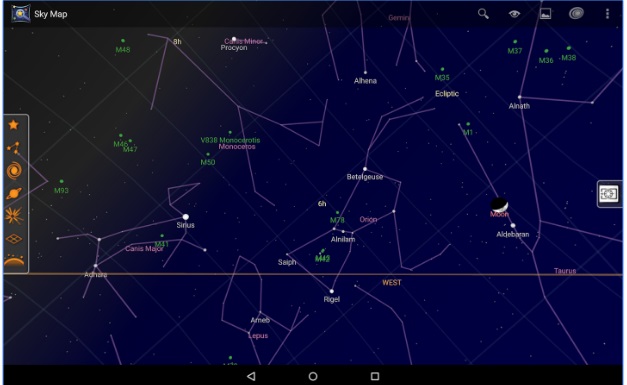 App para ver el cielo: Las estrellas en la palma de la mano