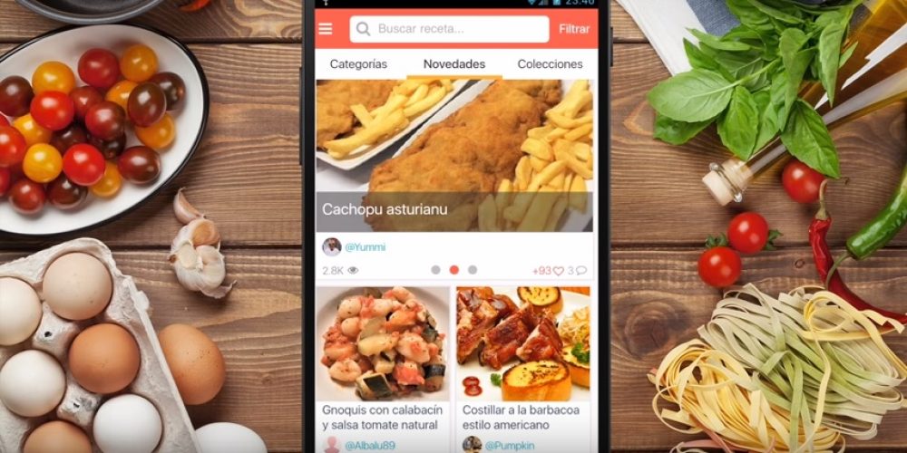 Aplicaciones para mayores (y no tan mayores): Recetas a tutiplén
