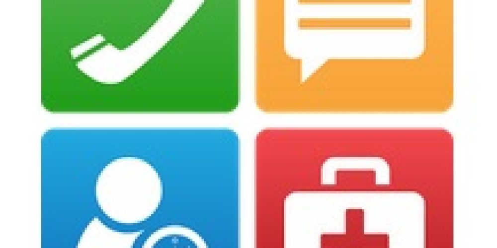Tercera edad con smartphone: aplicación con SOS y botones simples
